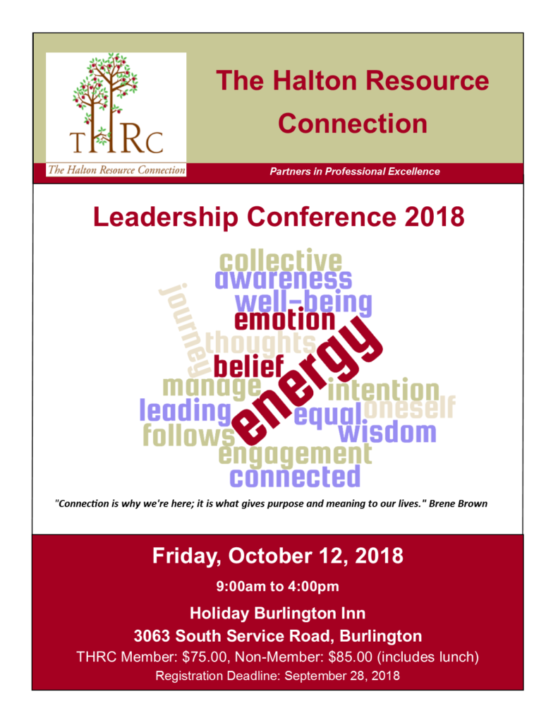 THRC Leadership Conference 2018 Flyer