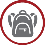 Icon of backpack