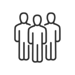 3 people icons, representing job seekers