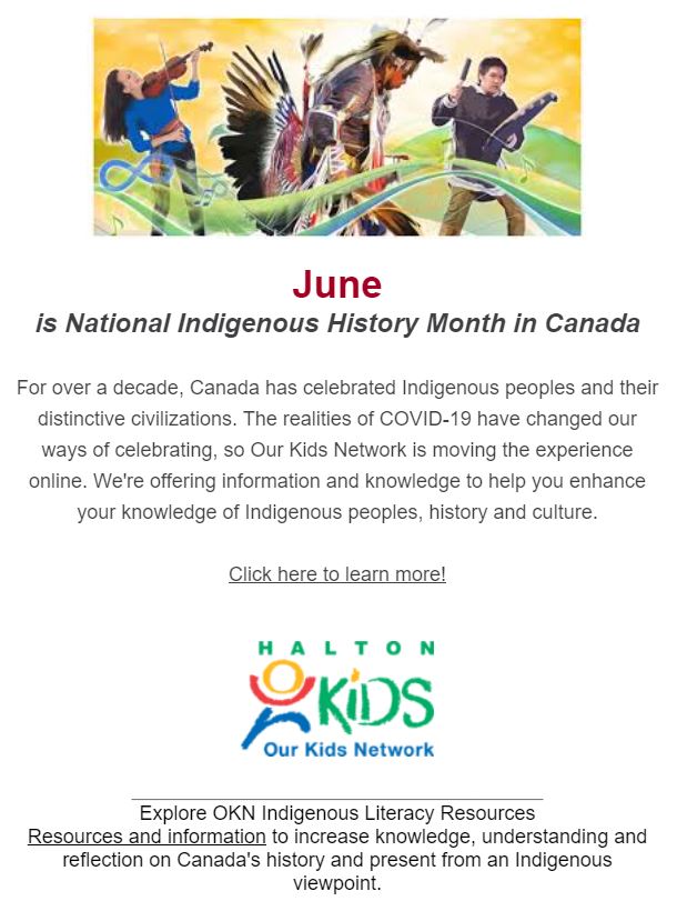National Indigenous History Month Flyer