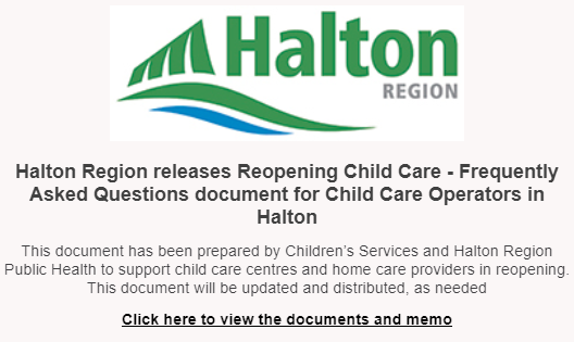 THRC Event Flyer - Halton Release FAQ's