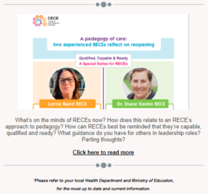 THRC College of ECE Event Flyer with Diane Kashin and Lorrie Baird - Part 4