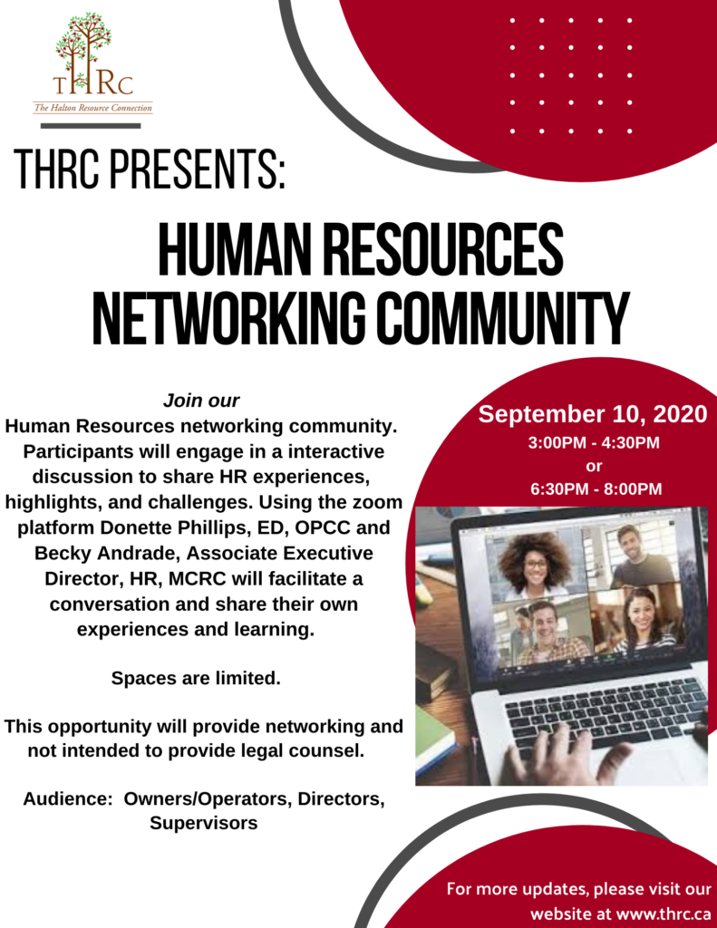 HR Networking Community Flyer 