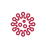 Covid bacteria logo 