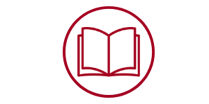 book icon representing THRC's Resource Library
