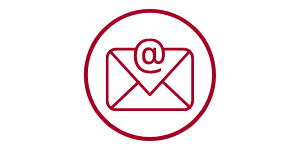 Email icon, representing Stay Connected