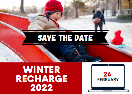 Save the Date - Winter Recharge - February 26