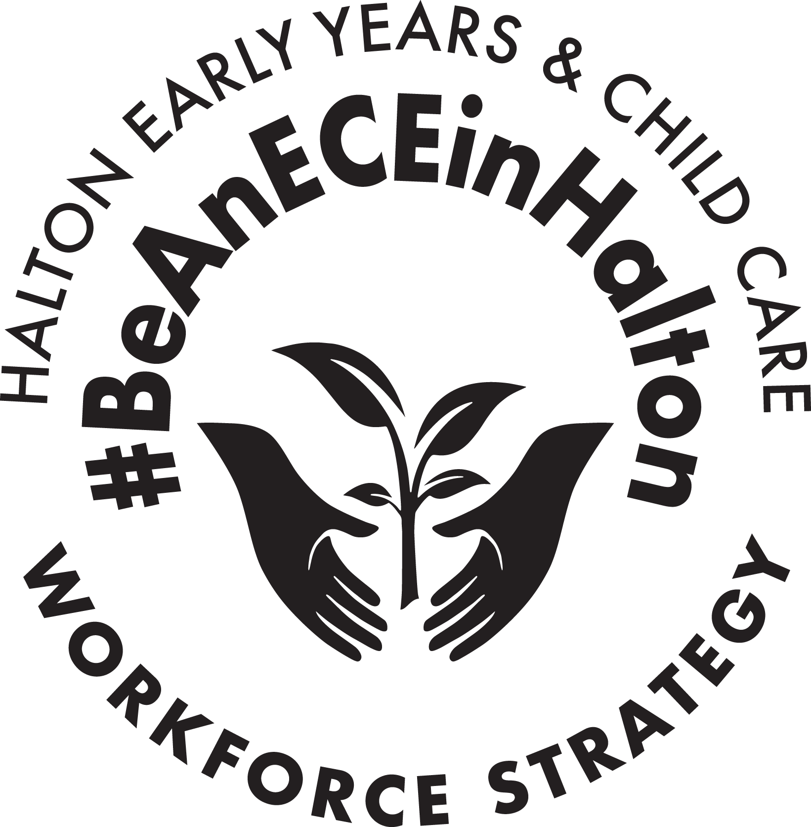 Halton Early Years and Child Care Workforce Strategy Logo