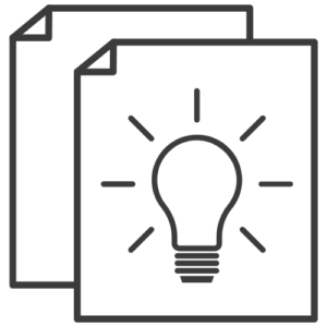 Information and Inspiration Sheets Icon
